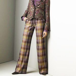 NEW WITH ALL TAGS WOOL PANTS BY ETRO SIZE 46 IT/10 US